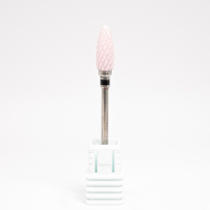  Ceramic Nail Drill Bit Pink FLAME ST PRO XC 900376